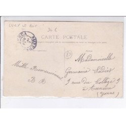 LUCY-le-BOIS: la grande-rue - très bon état