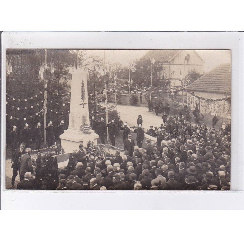 MAGNY: inauguration monument aux morts de magny - très bon état