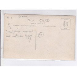 MAGNY: inauguration monument aux morts de magny - très bon état