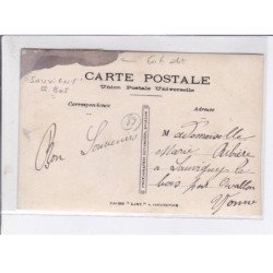 SAUVIGNY le BOIS: scène de rue - état