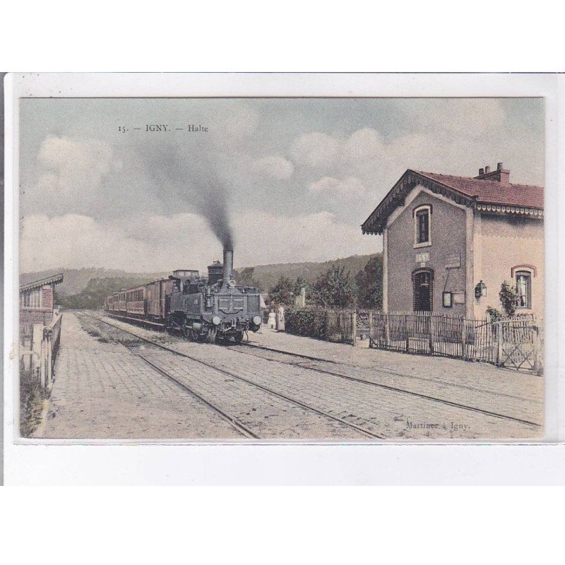 IGNY: halte - très bon état