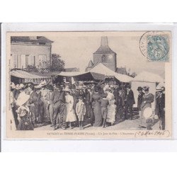 SAVIGNY-en-TERRE-PLAINE: un jour de fête l'ascension - très on état