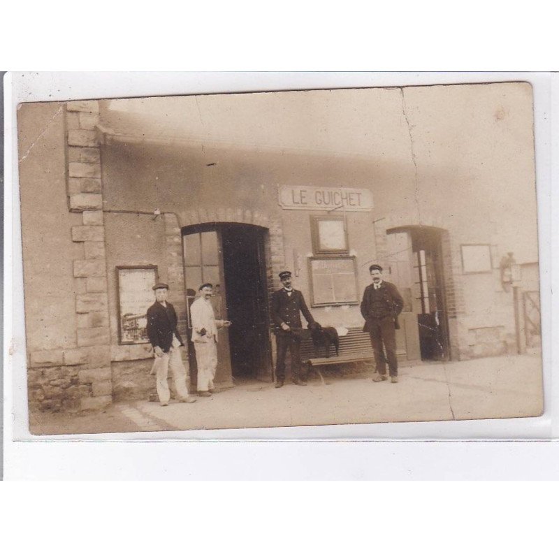 LE GUICHET: orsay, gare - état