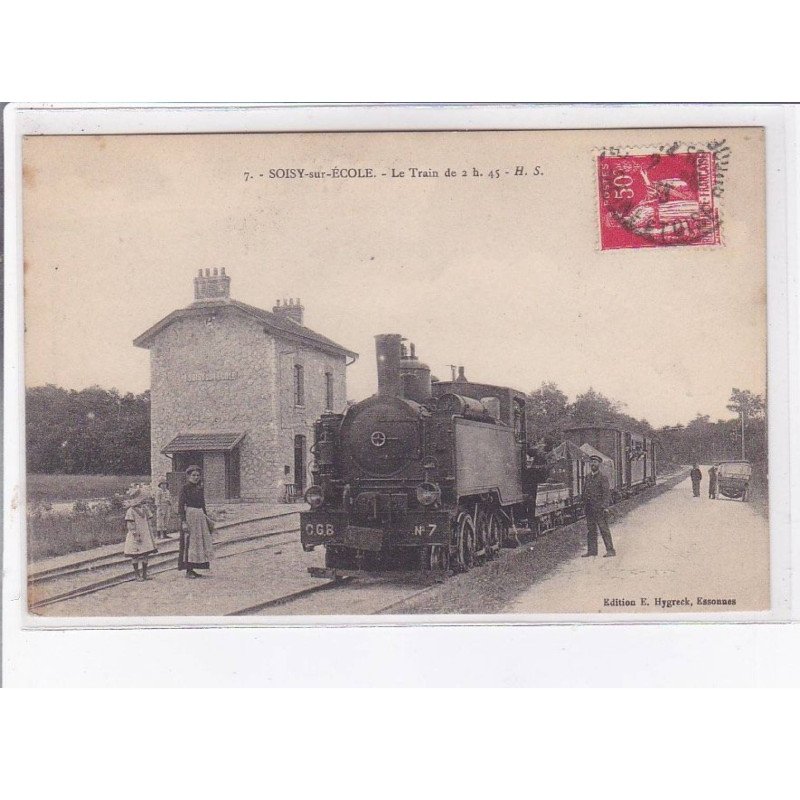 SOISY-sur-ECOLE: le train de 2h45 - très bon état