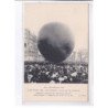 COUPERAY: fête aérostatique 1908 la ville de vincennes monté par M. Binder, ballon - très bon état