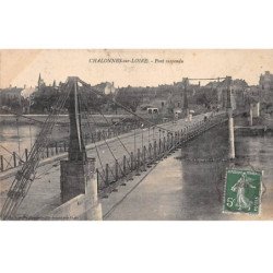CHALONNES SUR LOIRE - Pont suspendu - très bon état
