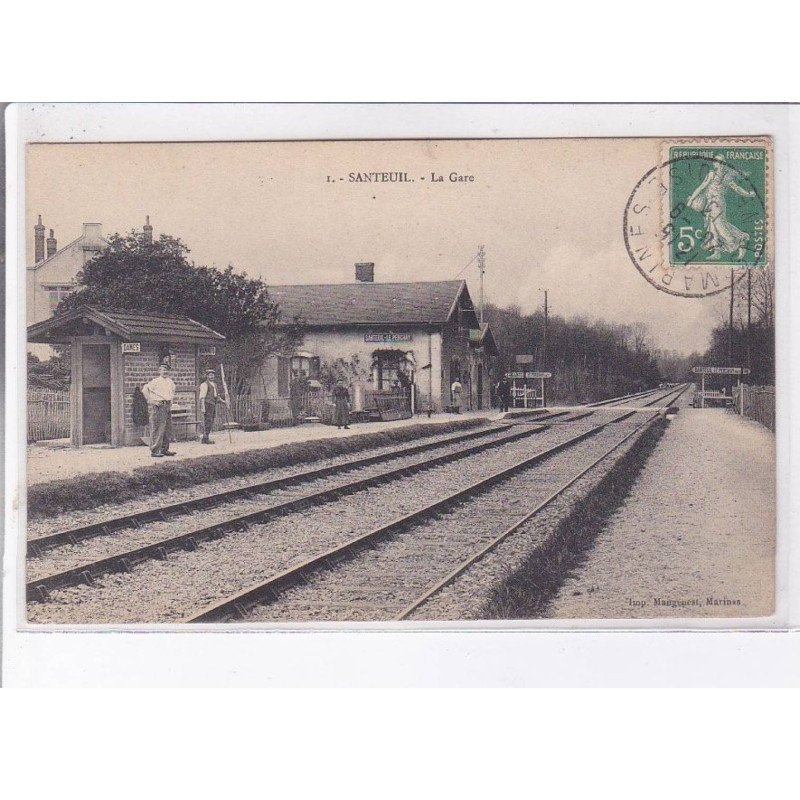 SANTEUIL: la gare - très bon état