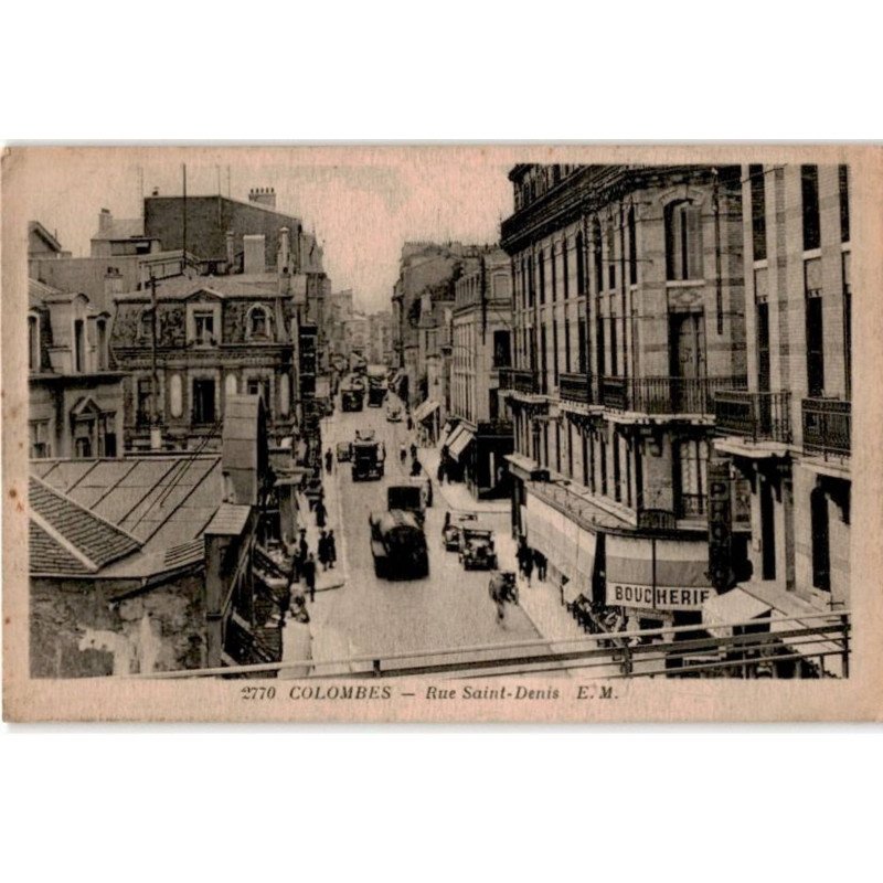COLOMBES: rue saint-denis - très bon état