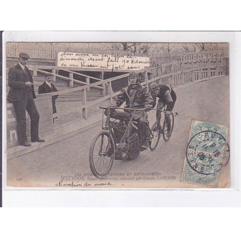 MOTO: Waltour stayer américain entrainé par Gussie Lawson - état