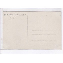 MILITAIRE: tank, tank, carte photo, char Renault, Franz tank - très bon état