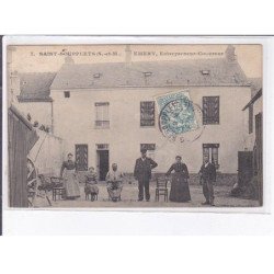 SAINT-SOUPPLETS: emery entrepreneur-couvreur - très bon état