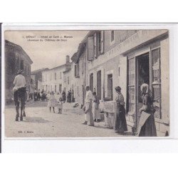 DENAT: hôtel et café J. Manen avenue du château de goy - état