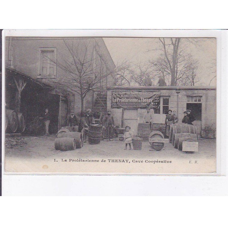 THENAY: la propriétaire de thenay, cave coopérative - état
