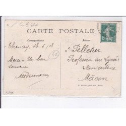 THENAY: la propriétaire de thenay, cave coopérative - état