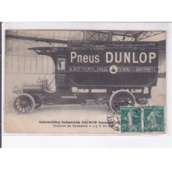 SURESNES: automobiles industriels SAURER voiture de livraison, pneu Dunlop - très bon état