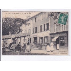 LA FRETTE-MONTIGNY: quai de seine, maison devaux, partiellement décollée - état