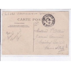 LA FRETTE-MONTIGNY: quai de seine, maison devaux, partiellement décollée - état