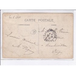 ECOUEN: souvenir de l'aviation 12 mai 1912, visite de l'appareil - état