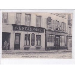 BEAUMONT-sur-OISE: restaurant, l'hôtel du cadran, café au cadran - très bon état