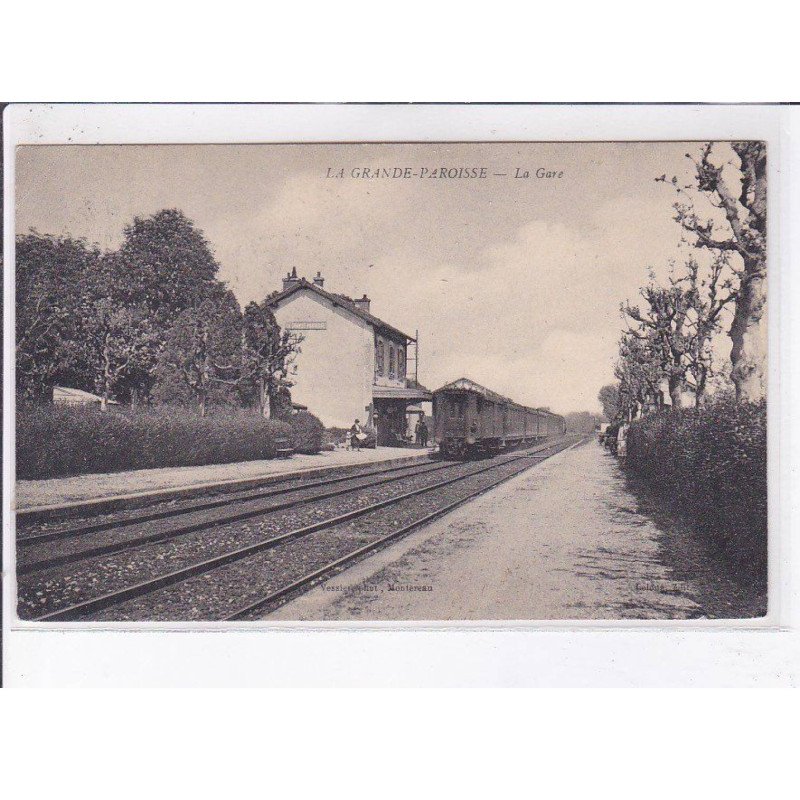 LA GRANDE-PAROISSE: la gare - très bon état