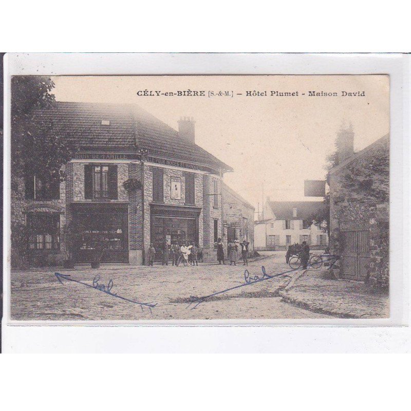 CELY-en-BIERE: hôtel plumet maison david - très bon état