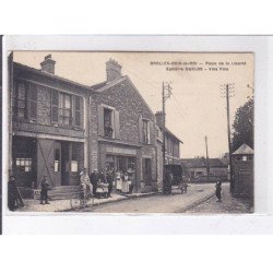 BROLLES-BOIS-la-ROI: place de la liberté, épicerie duclos vins fins - très bon état