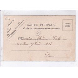 MELUN: bûcheron en forêt - très bon état