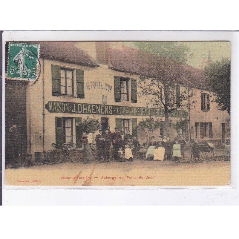 OZOIR-la-FERRIERE: auberge du front du jour - très bon état