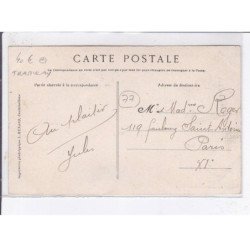 FONTAINEBLEAU: place denecourt effet de neige, tramway - très bon état