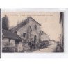 MONTVERAIN: façade de l'église et ancien presbytère annexén les travaux - très bon état