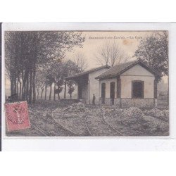 DONNEMARIE-en-MONTOIS: la gare - état