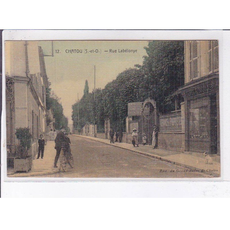 CHATOU: rue labélonye (dépot de vins NICOLAS)- très bon état