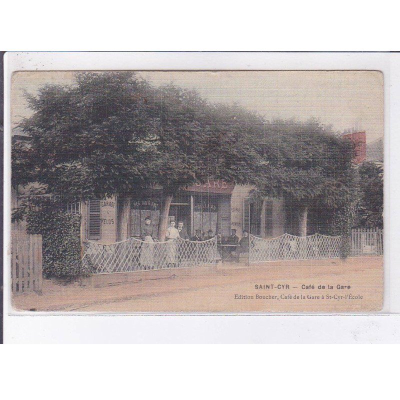 SAINT-CYR: café de la gare - très bon état