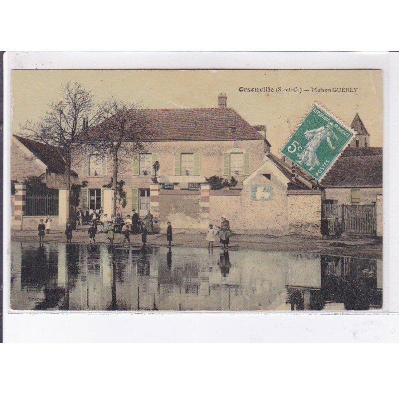 ORSONVILLE: maison guéret - très bon état