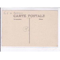 PORCHEVILLE: manoeuvre de la pompe à incendie, pompiers - très bon état