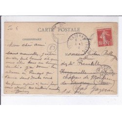 SAINT-AUBIN-CHATEAUNEUF: campement de charbonniers dans le bois de fumerault - très bon état