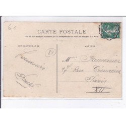 MASSANGIS: vue de la carrière, prise du fond - très bon état