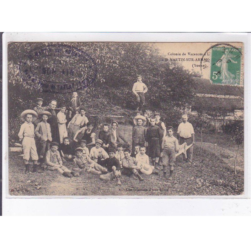 SAINT-MARTIN-sur-ARMANCON: colonie de vacances - très bon état
