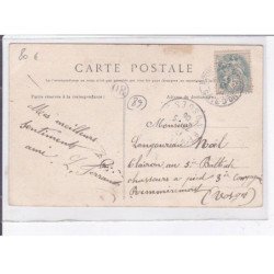 SERVINS: la vie aux champs en bourgogne le battage du blé - très bon état