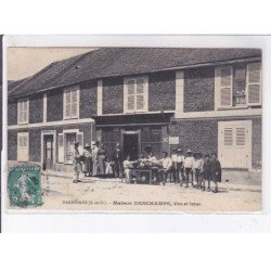 DANNEMOIS: maison deschamps vins et tabacs - très bon état