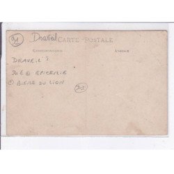 DRAVEIL(?): épicerie, bière du lion - très bon état