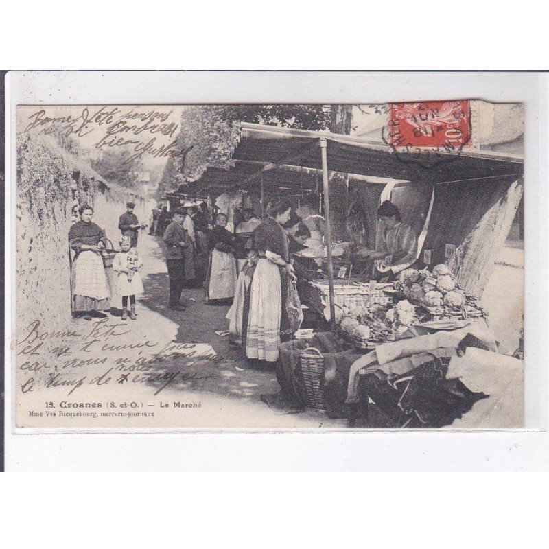 CROSNES: le marché - très bon état
