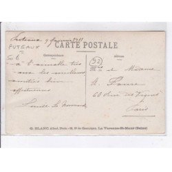 PUTEAUX: personnages, chien - très bon état