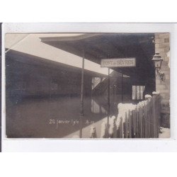 BOULOGNE-BILLANCOURT: station pont de sevres, metro, inondation - état