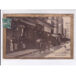 LEVALLOIS-PERRET: rue du marché - très bon état