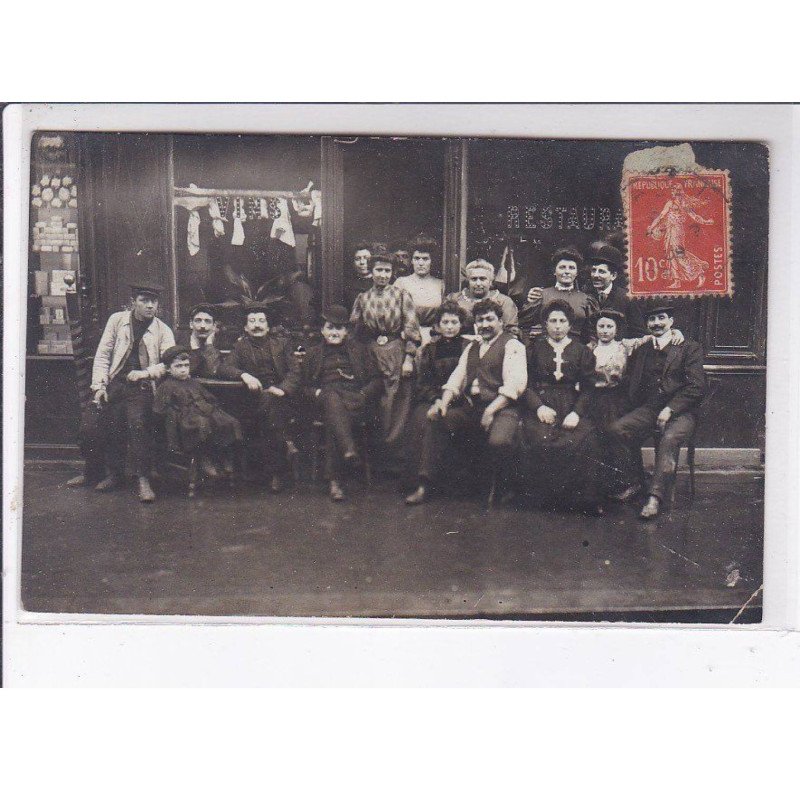 BOULOGNE-BILLANCOURT: restaurant, personnages - état
