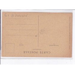 ASNIERES: le renard et le corbeau biscuiterie de luxe louis lefèvre-utile fils et Cie publicité - très bon état