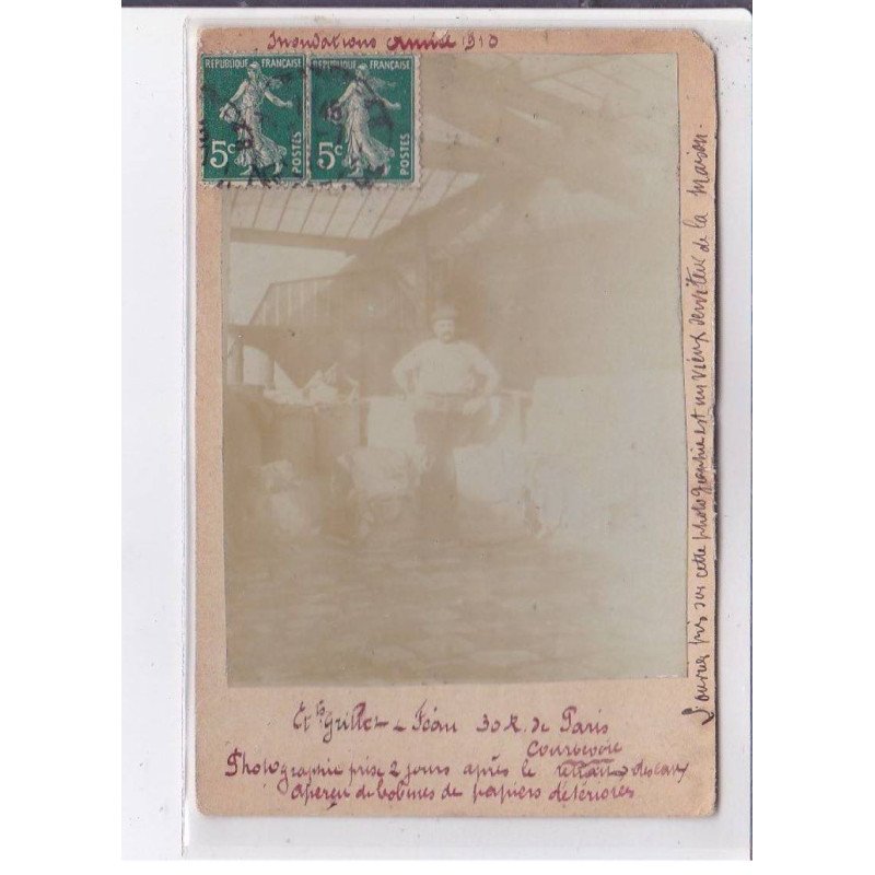 COURBEVOIE: inondations - état