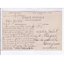 ASNIERES: la grande rue - état