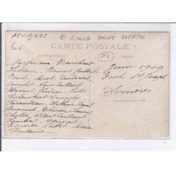 ASNIERES: école saint-joseph - très bon état